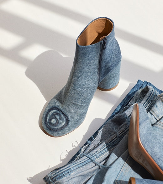 THE DENIM BOOT BY MM6 MAISON MARGIELA