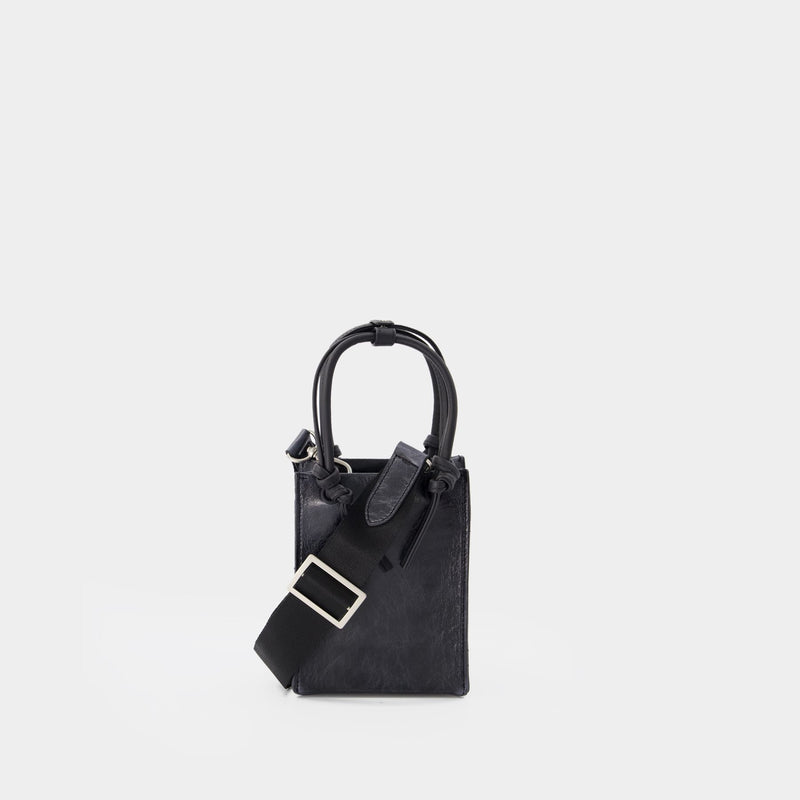 Crossbody - Ader Error - Leather - Black