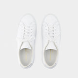 Retro Classic Sneakers - COMMON PROJECTS - Leather - White/Silver