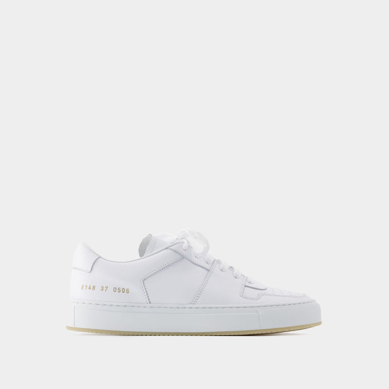 Decades Sneakers - COMMON PROJECTS - Leather - White