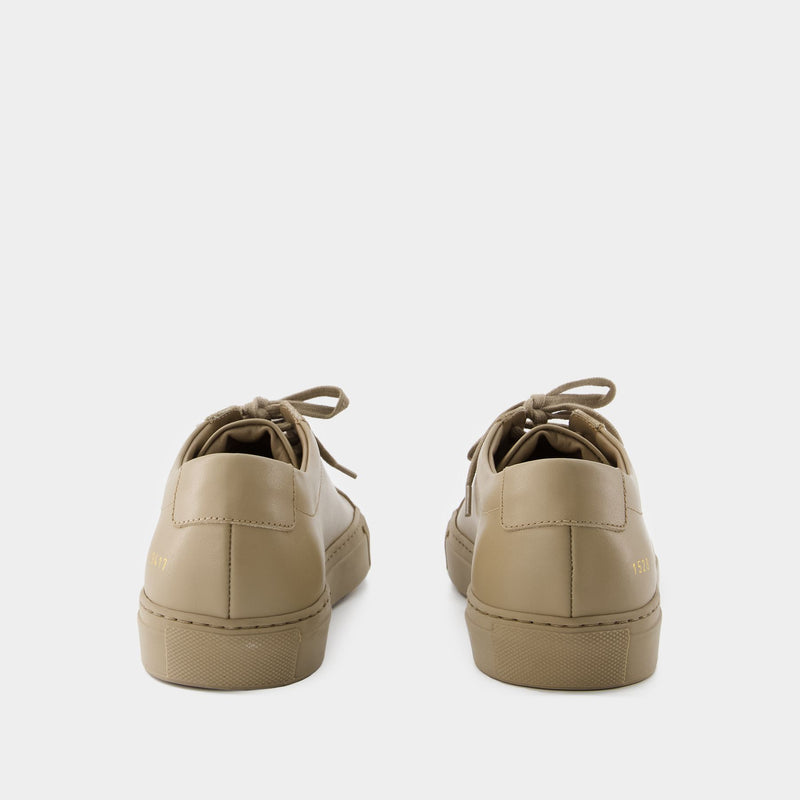 Original Achilles Low Sneakers - COMMON PROJECTS - Leather - Coffee