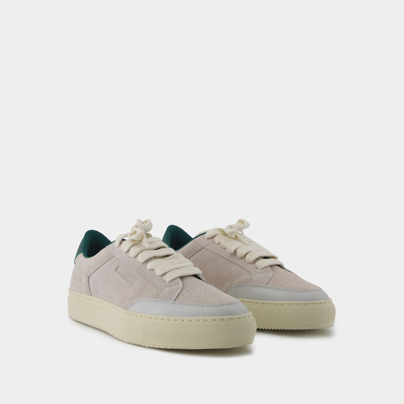 Tennis Pro Sneakers - COMMON PROJECTS - Leather - Green