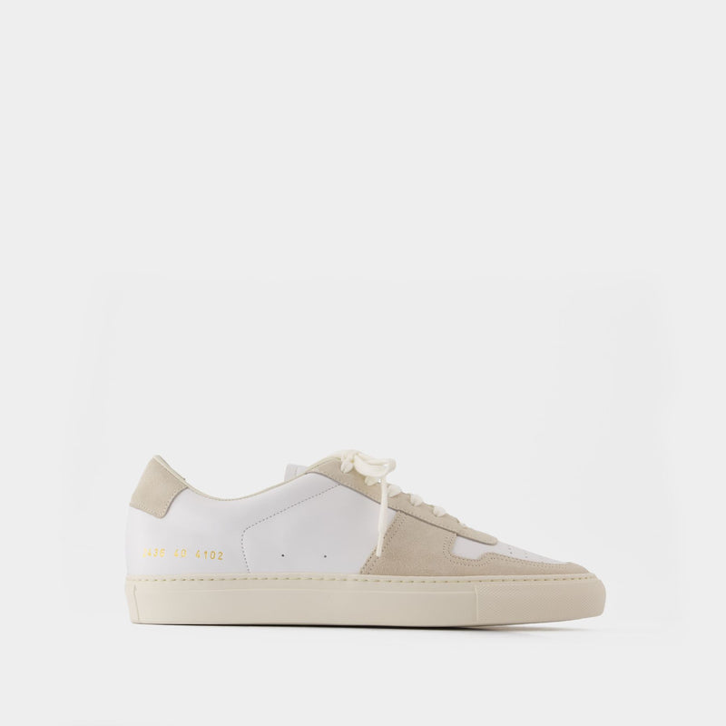 Bball Duo Sneakers - COMMON PROJECTS - Leather - White