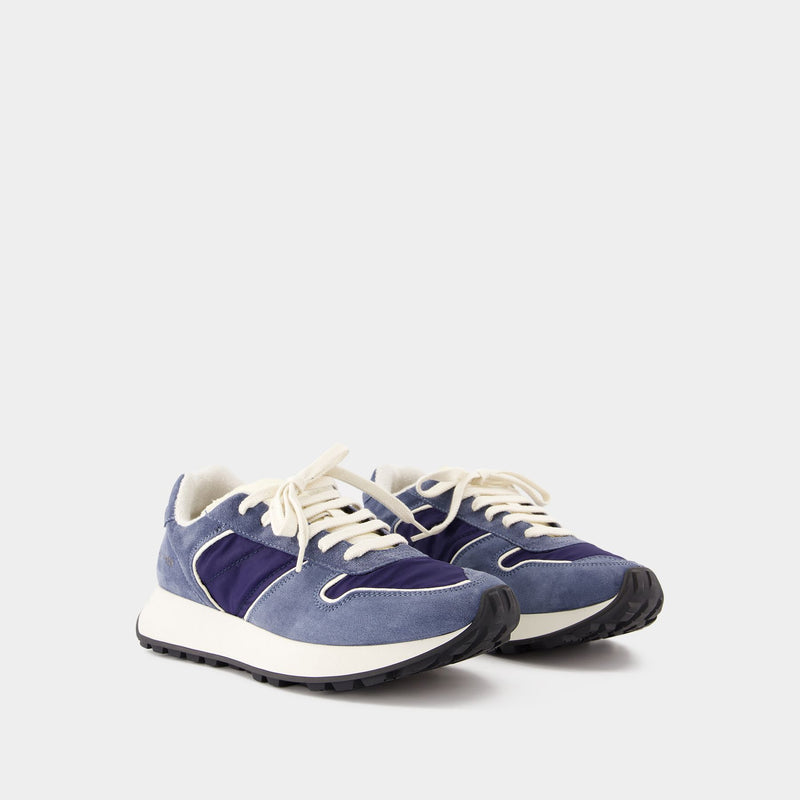 Track Sneakers - COMMON PROJECTS - Leather - Blue