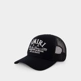 Arts District Trucker Cap - Amiri - Cotton - Black