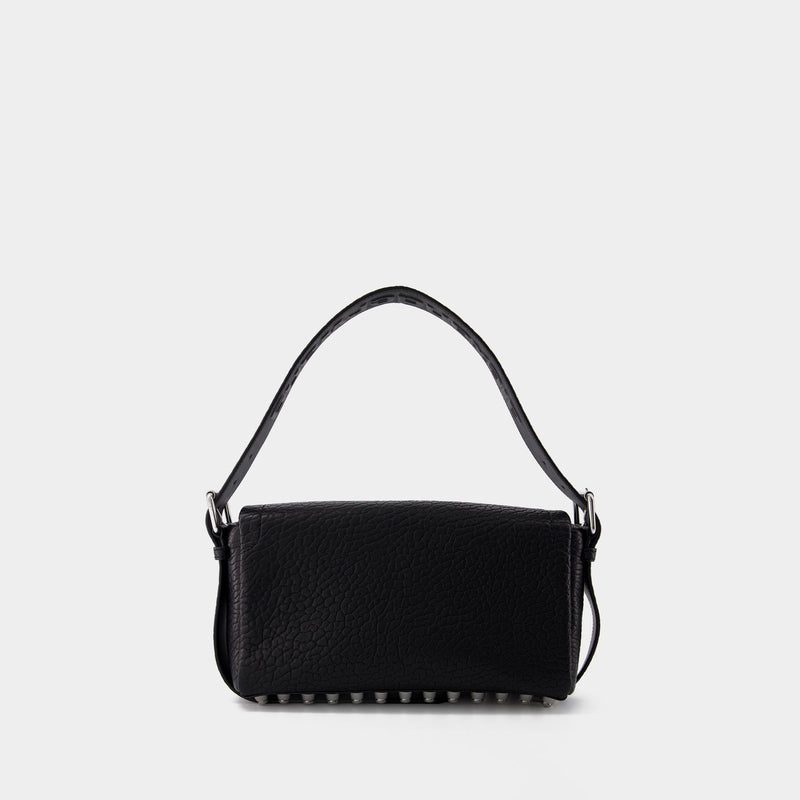 Ricco Medium Flap Bag - Alexander Wang - Leather - Black