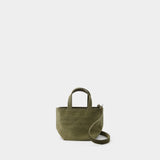 Punch Mini Shopper Bag - Alexander Wang - Cotton - Khaki