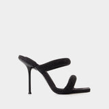 Julie Tubular Sandal - Alexander Wang - Synthetic - Black