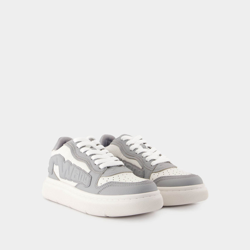 Puff Sneakers - Alexander Wang - Leather - Grey