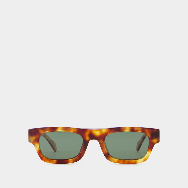 Otis Sunglasses - ANINE BING - Acetate - Brown