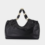 Kate Medium Tote - ANINE BING - Leather - Black