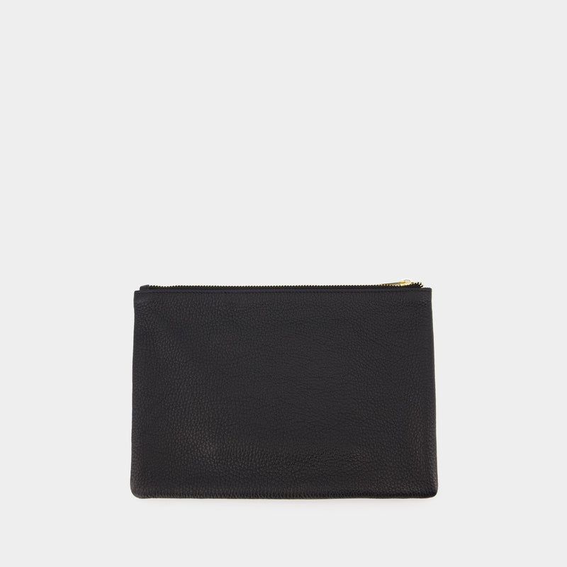 Lili Pouch - ANINE BING - Leather - Black