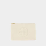 Lili Pouch - ANINE BING - Leather - Beige