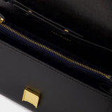 Robinson Wallet On Chain - Tory Burch - Leather - Black