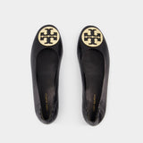 Claire Ballerinas - Tory Burch - Leather - Black