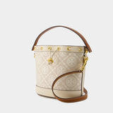 Bucket Crossbody - Tory Burch - Cotton - Ivory