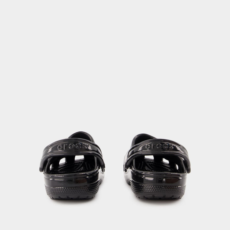 Classic Studded Sandals - Crocs - Synthetic - Black