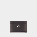 Essential Card Holder - Coach - Leather - Black