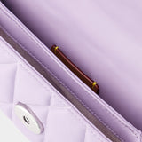 Pillow Tabby Wristlet Clutch - Coach - Leather - Purple