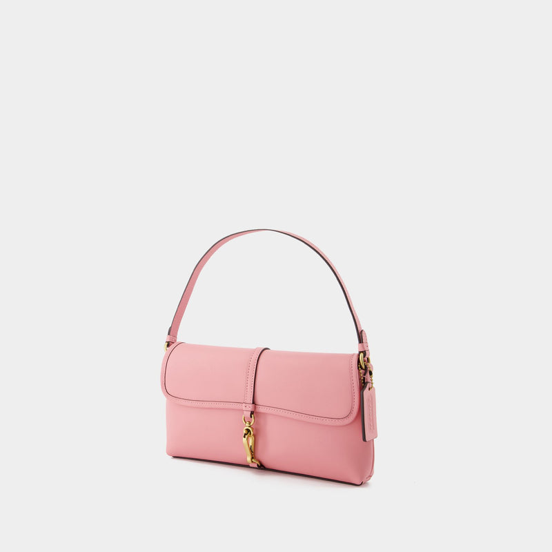 Hamptons Shoulder Bag - Coach - Leather - Pink