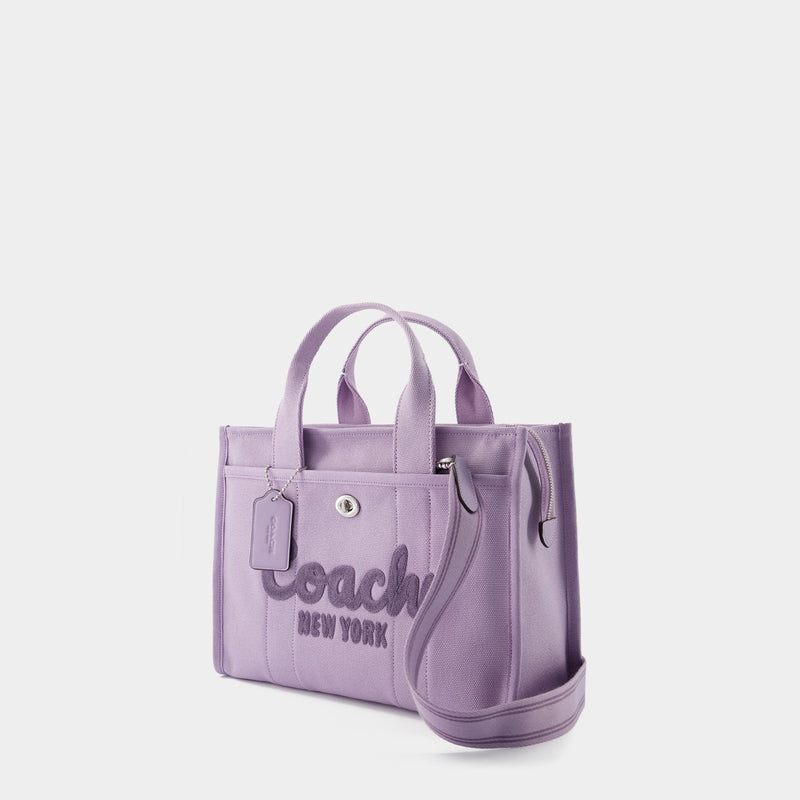 Cargo Shopper Bag - Coach - Cotton - Purple