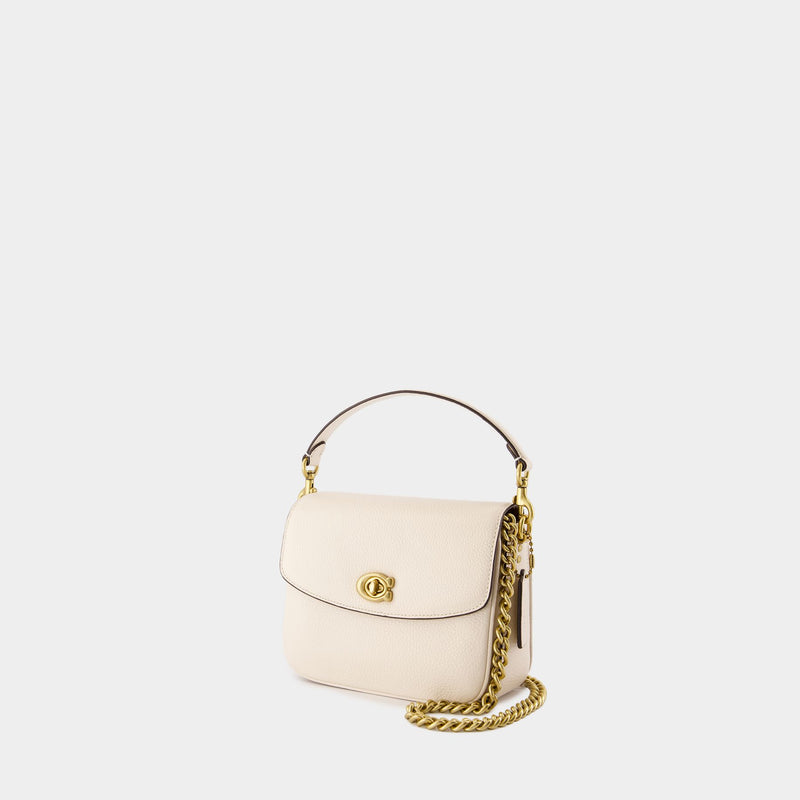 Cassie 19 Crossbody - Coach - Leather - White