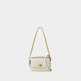 Cassie 17 Crossbody - Coach - Leather - White