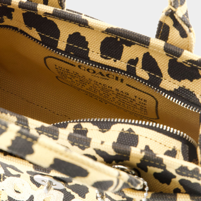 Cargo 20 Shoulder Bag - Coach - Canvas - Leopard