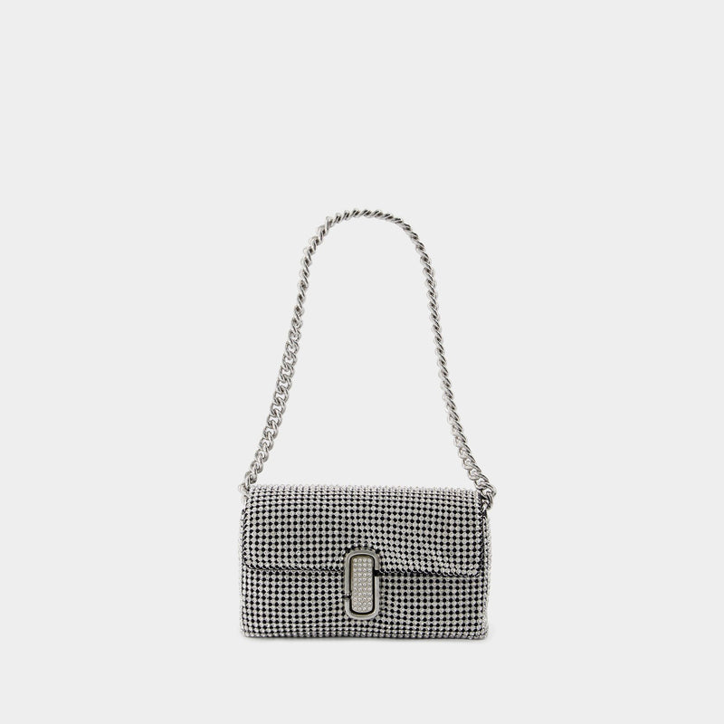 The Mini Shoulder Bag - Marc Jacobs - Mesh - Silver