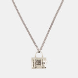 The Tote Bag Necklace - Marc Jacobs - Metal - Silver