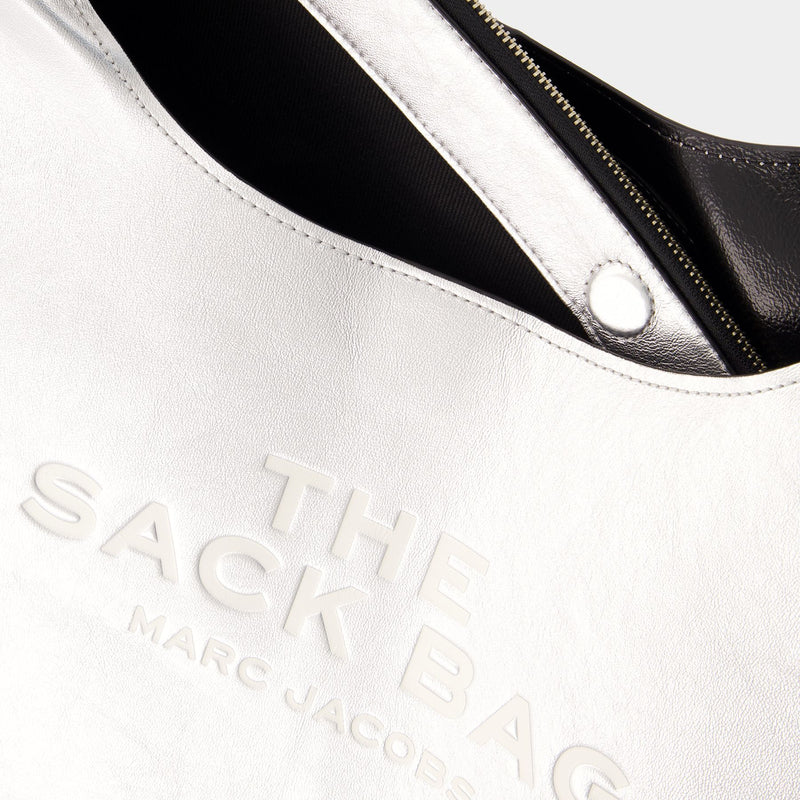 The Sack Purse - Marc Jacobs - Leather - Silver