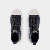 The High Top Sneakers - Marc Jacobs - Cotton - Blue