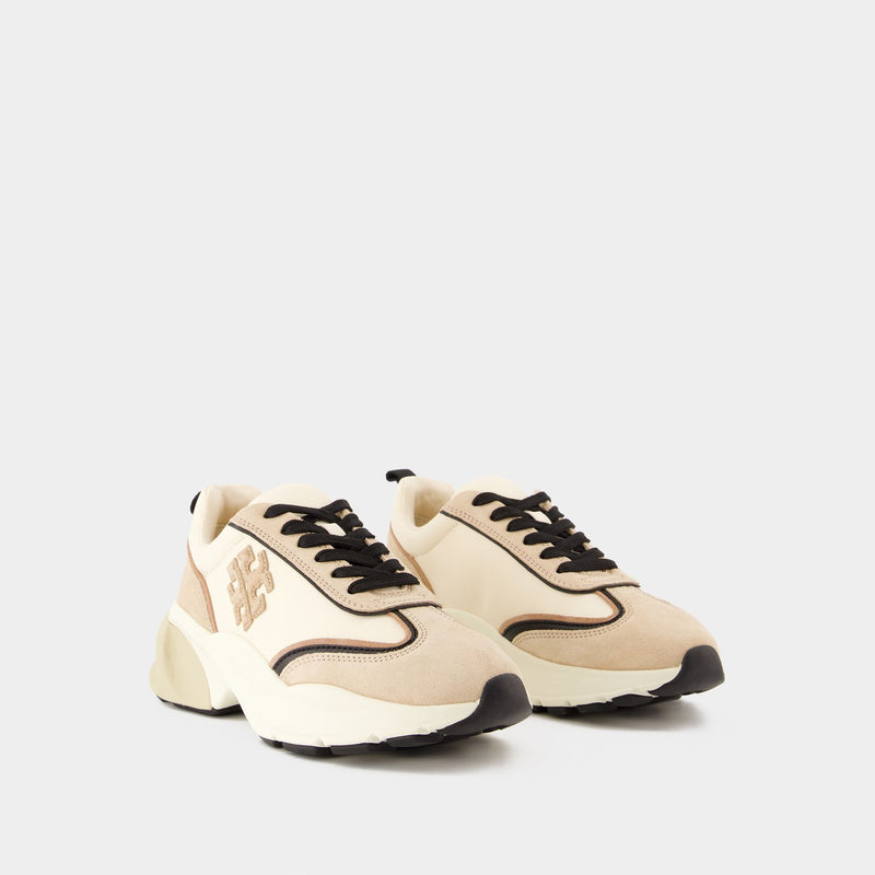 Good Luck Sneakers - Tory Burch - Synthetic - Beige