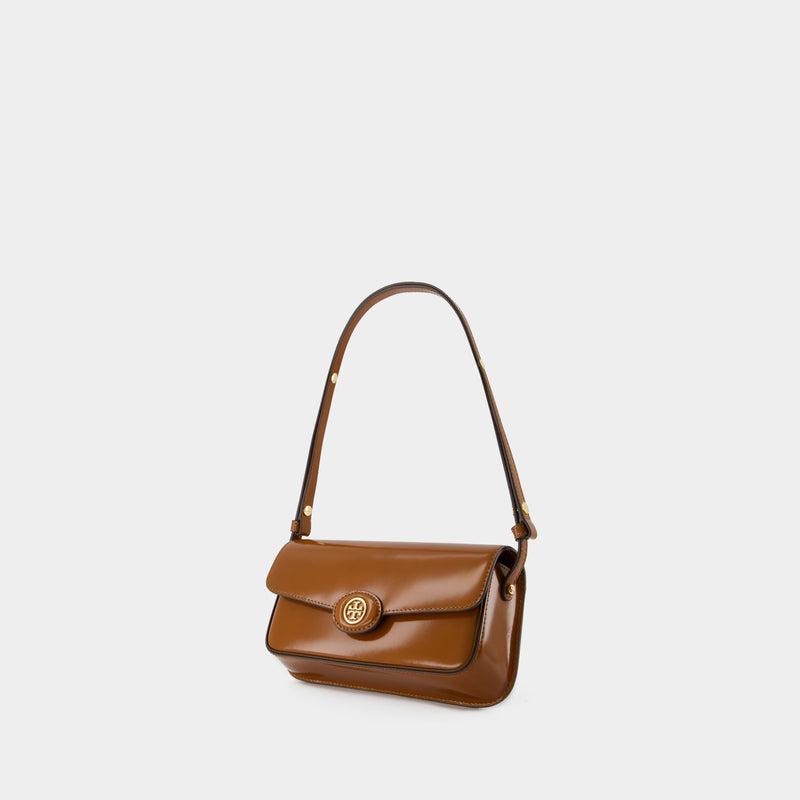 Robinson Shoulder Bag - Tory Burch - Leather - Brown