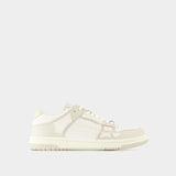 Skel Top Low Sneakers - Amiri - Leather - Beige