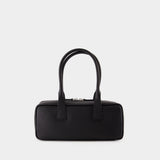 The Dude Shoulder Bag - Staud - Leather - Black