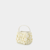 Solene Mini Top Handle Purse - Cult Gaia - Leather - White