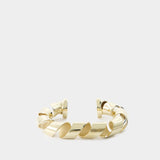 XL Link Twist Cuff Bracelet - Rabanne - Metal - Gold