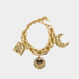 Bracelet - Rabanne - Brass - Gold