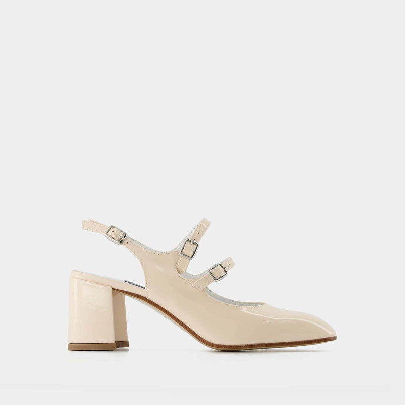 Banana Pumps - Carel - Beige - Patent Leather