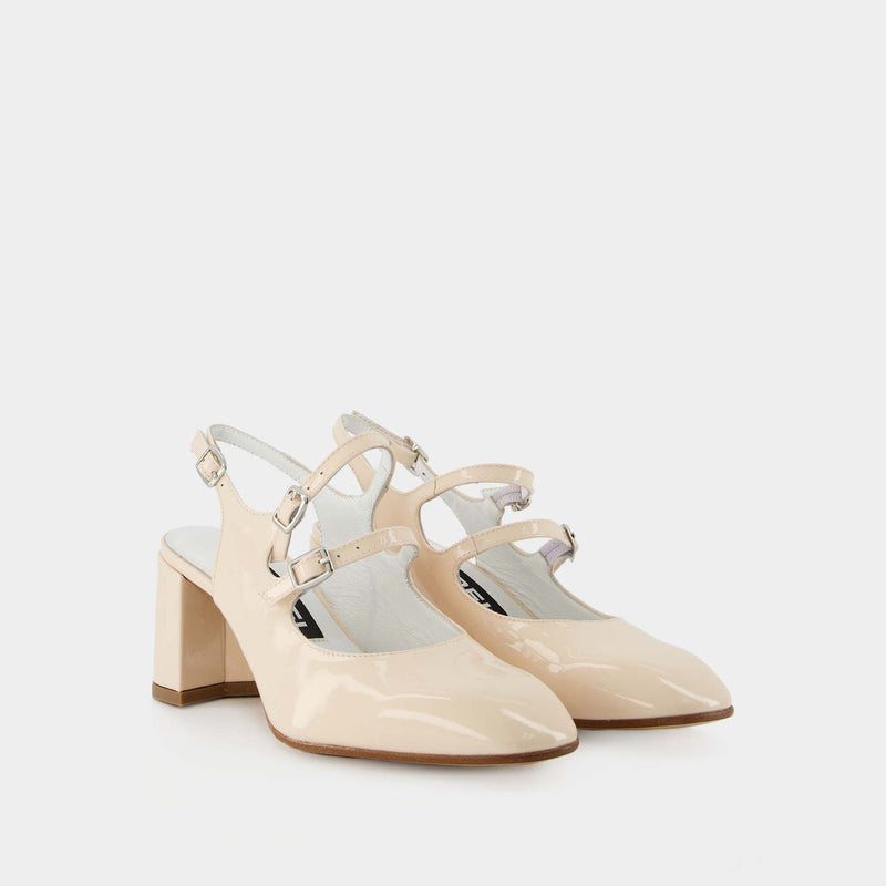 Banana Pumps - Carel - Beige - Patent Leather