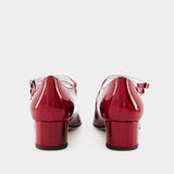 Kina 24 Pumps - Carel - Leather - Red