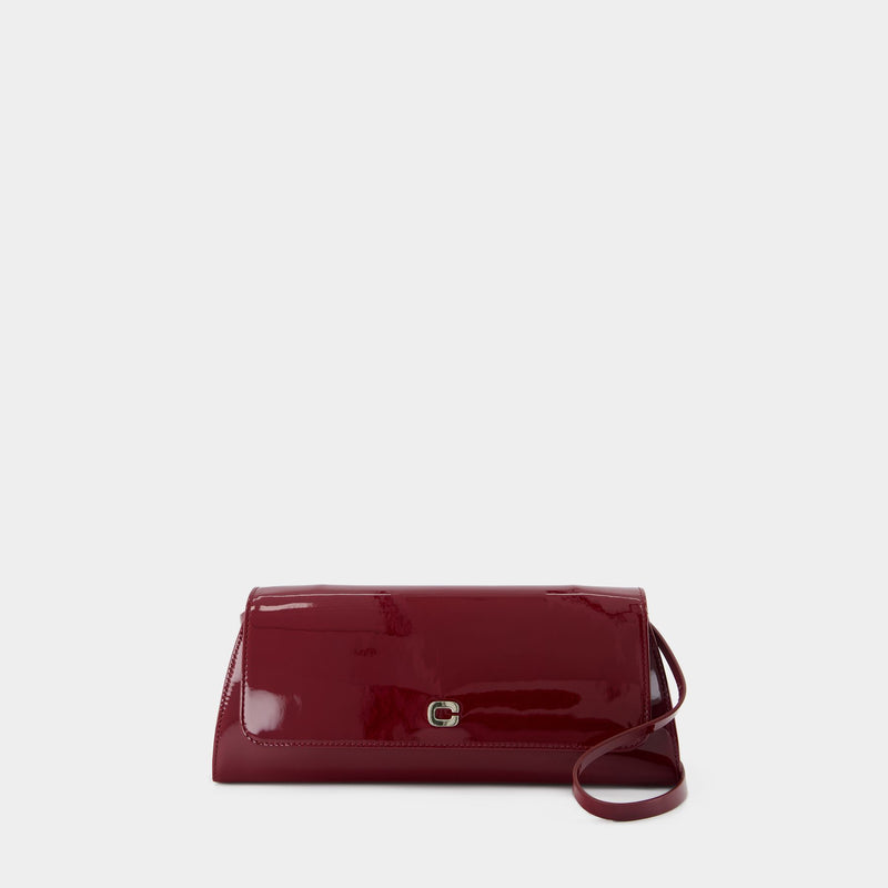 Madeleine Shoulder Bag - Carel - Leather - Burgundy