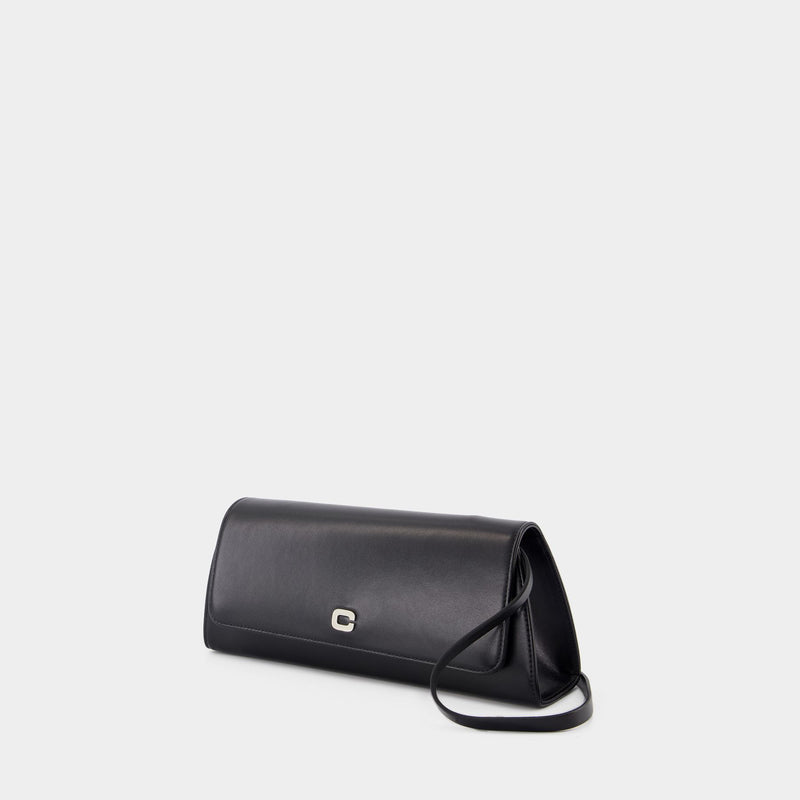 Madeleine Shoulder Bag - Carel - Leather - Black