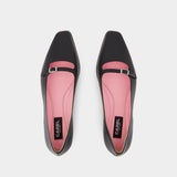 Emilie Ballerinas - Carel - Leather - Black