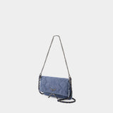 Rock Nano Xl Glitter Crossbody - Zadig 
Voltaire - Denim - Blue