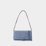 Rock Xl Scale Glitter Crossbody - Zadig 
Voltaire - Denim - Blue