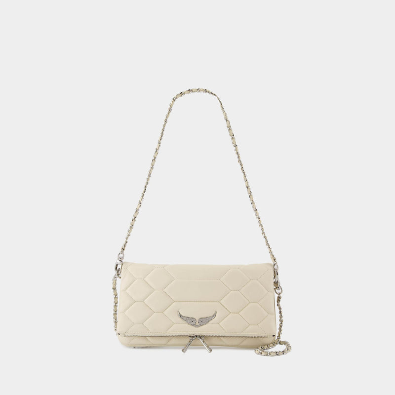 Rock Xl Mat Scale Crossbody - Zadig 
Voltaire - Leather - White