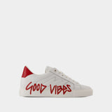 La Flash Good Vibes Sneakers - Zadig 
Voltaire - Leather - White