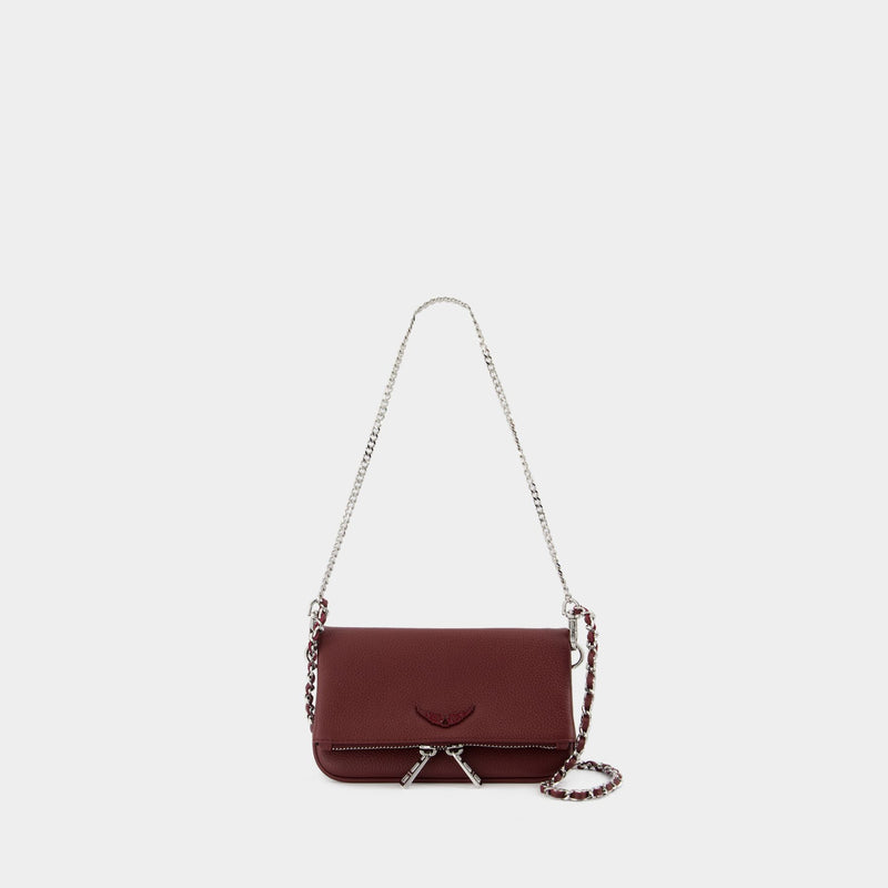 Rock Nano Shoulder Bag - Zadig 
Voltaire - Leather - Bordeaux